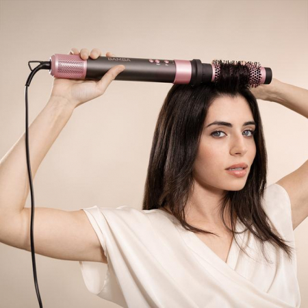 Ondulator Multistyler Cecotec Bamba CeramicCare AirGlam 8 in 1, placa de indreptat si ondulator cu tehnologia Coanda, Uscator 110000 rpm, 1400 W - Negru - RESIGILAT [4]