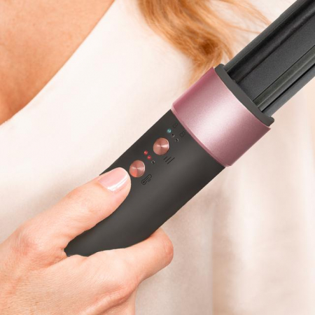 Ondulator Multistyler Cecotec Bamba CeramicCare AirGlam 8 in 1, placa de indreptat si ondulator cu tehnologia Coanda, Uscator 110000 rpm, 1400 W - Negru - RESIGILAT [15]