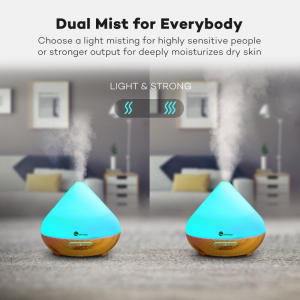 Pachet Difuzor aroma cu Ultrasunete TaoTronics TT-AD002, cu Set 6 uleiuri esentiale [6]