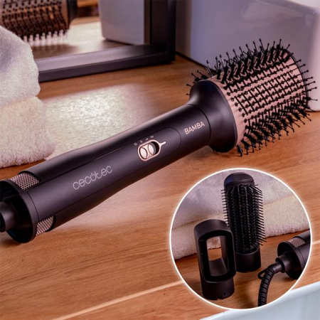 Set perie electrica fixa Cecotec CeramicCare 3in1 Styler, Uscator, 1200 W, 3 trepte de caldura, 2 viteze [3]