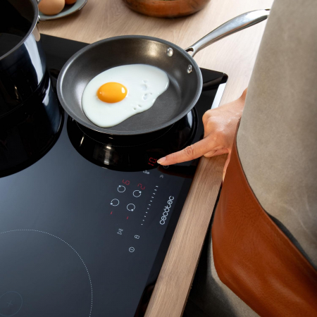 Plita incorporabila Cecotec Bolero Squad I 4200, Inductie, 4 zone de gatit, Booster, 9 Niveluri, Timer, Negru [5]