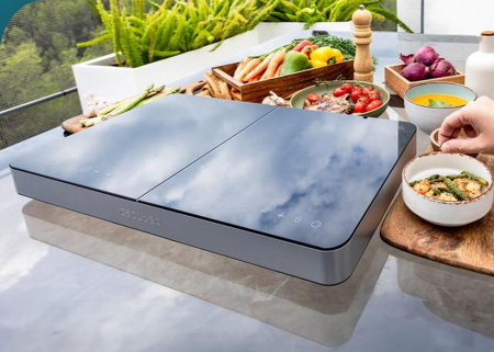 Plita cu inductie 2 zone Cecotec Full Magma Double, 3500W, Touch control, 10 niveluri [3]