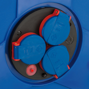 Prelungitor Exterior Brennenstuhl Garant cu tambur , 3 prize, AT-N07V3V3-F 3G1,5, 25m, IP44 [1]