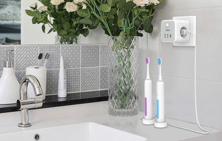 Prelungitor tip cub Tessan TS-301-DE-C, 3 prize, 2 X USB A, 1 X USB-C [4]