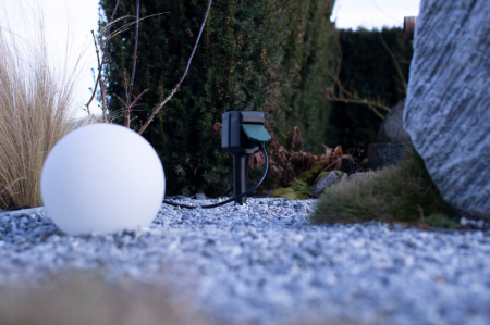 Priza dubla de gradina Brennenstuhl Connect WIFI, IP44, cablu 3m, Tarus, Control aplicatie, Alexa si Google Assistant [10]