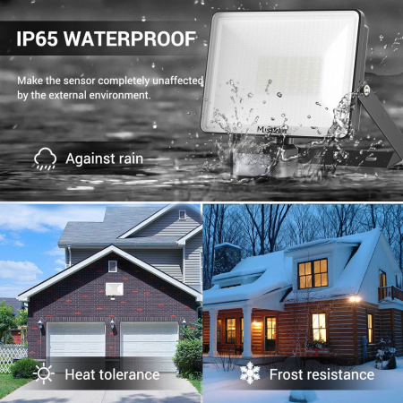 Proiector LED cu senzor de miscare MustWin 60W, 42 Leduri, IR Telecomanda [5]