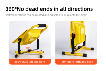 Proiector LED portabil Superfire FS1-A, 25W, 850lm, reincarcabil, Acumulator 4500mAh [11]