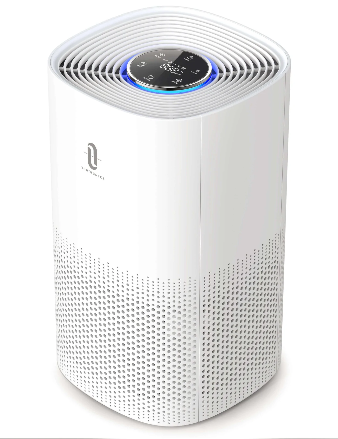 Purificator de AerPurificator TaoTronics TT-AP005 CADR 250m3h Fitru Hepa 3 in 1 Filtrare 99.97 4 viteze silentios Alb [0]