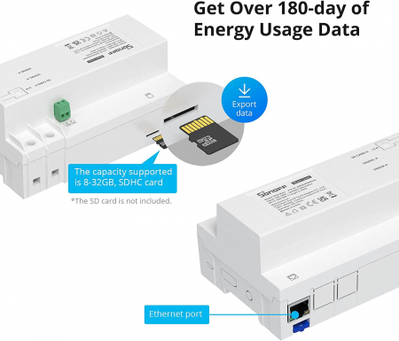 Releu 4 canale Sonoff SPM-4Relay ,functie de masurare a puterii [3]