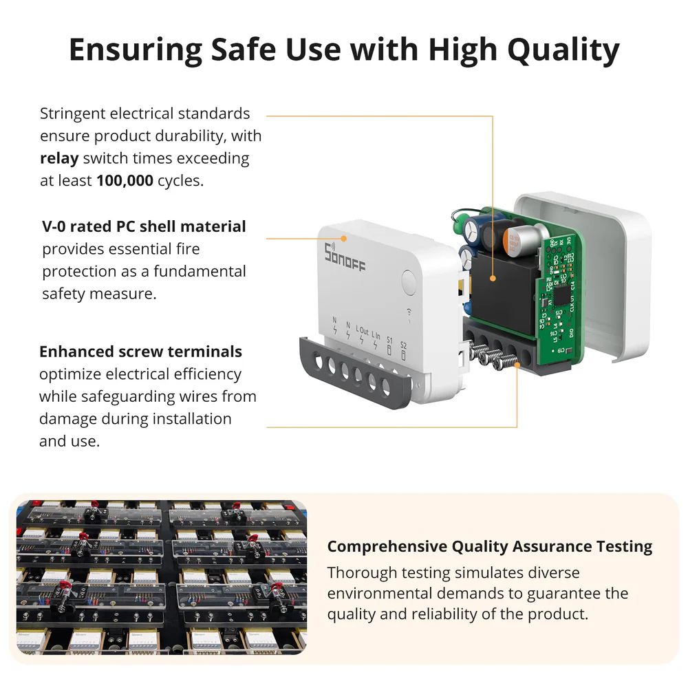 Releu inteligent Sonoff ZBMINIR2 , Zigbee [9]