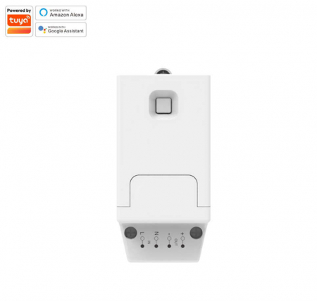 Intrerupatoare - Releu Smart Rovo ERC609 Kinetic, 1 canal, 5A, WiFi + RF433, Tuya