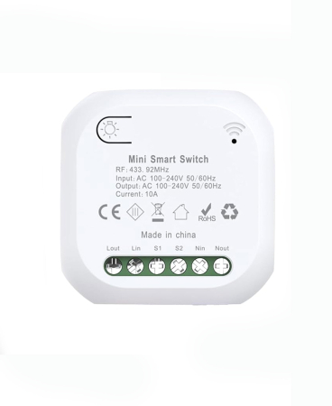 Releu Rovo 305JS-1CH Kinetic, 1 canal, 10A, RF 433 [2]