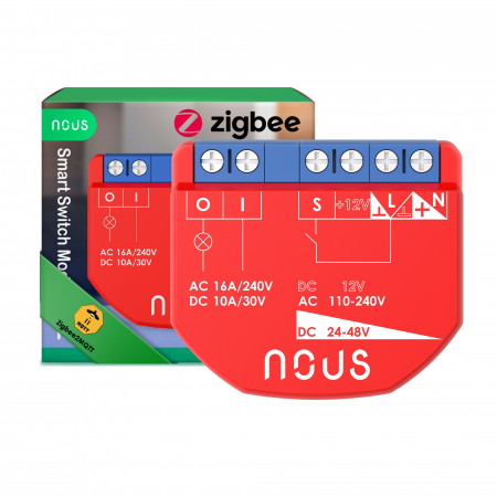 Casa si Gospodarie - Releu inteligent Nous B1Z, 16A, ZigBee, 1 canal