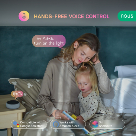 Releu inteligent WiFi Nous L13, 1/2 canale, 16A [4]