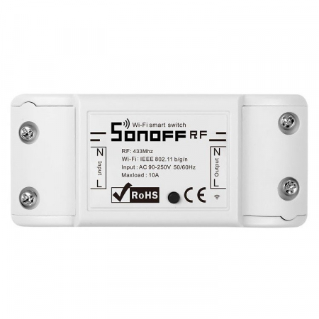 Releu wireless Sonoff Basic  RF 433 Sonoff RFR2, 10A [0]