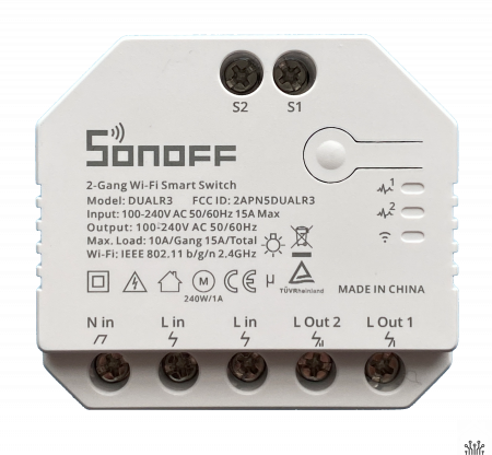 Releu wireless Sonoff Dual R3 [0]