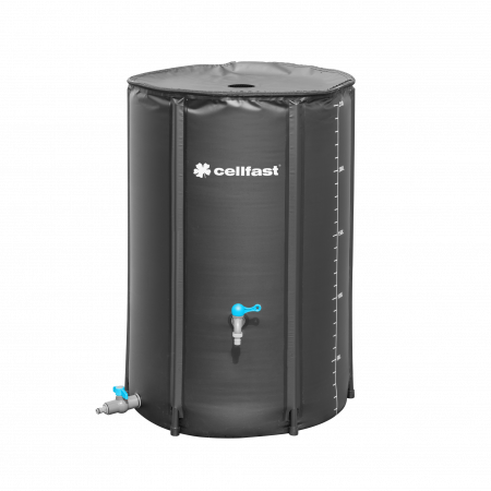 Furtune si accesorii stropire - Rezervor pliabil de stocare si reciclare a apei de ploaie Cellfast 500l