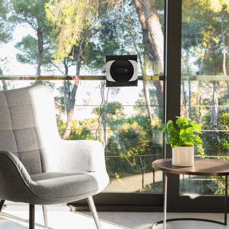Robot curatare geamuri Cecotec Conga WinDroid 1290 DoubleSpray Connected, Pulverizare, Control Aplicatie , Telecomanda, 5 moduri de curatare [8]