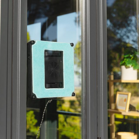 Robot curatare geamuri Cecotec Conga WinDroid 1290 DoubleSpray Connected, Pulverizare, Control Aplicatie , Telecomanda, 5 moduri de curatare [6]