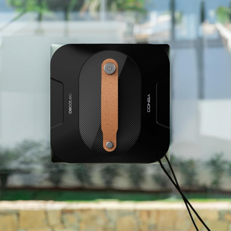 Robot curatare geamuri Cecotec Conga WinDroid 1390 DoubleSpray Connected, Pulverizare subla, Control Aplicatie , Telecomanda, 8 moduri de curatare [4]