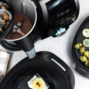 Multicooker multifunctional Cecotec Mambo 9090, 1700W, Capacitate 3.3 Litri, 30 functii pentru gatit, pana la 4 preparate in acelasi timp, accesorii incluse [5]