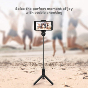 Selfie Stick Tripod VAVA 2 in 1 cu Telecomanda Bluetooth detasabila [5]