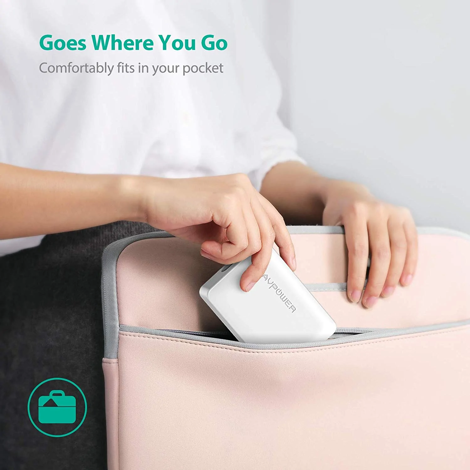 Statie de Incarcare USB cu 6 Porturi, , 2.4A / port, 12A max, Tehnologie iSmart, RavPower, RP-PC028 [5]