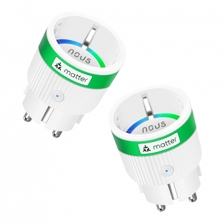 Prize WiFi - Set 2 prize Inteligente WiFi NOUS A8M, 16A - Matter