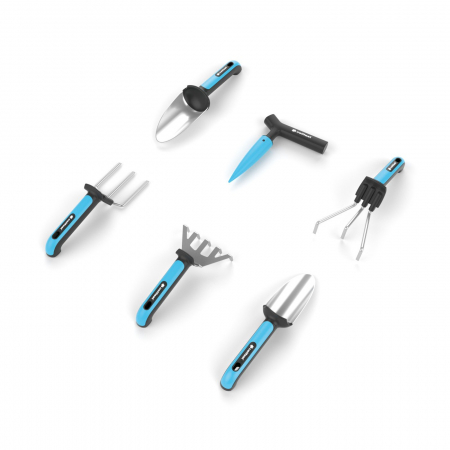 Accesorii pentru stropit - Set 6 unelte si manusi pentru gradina Cellfast  ERGO