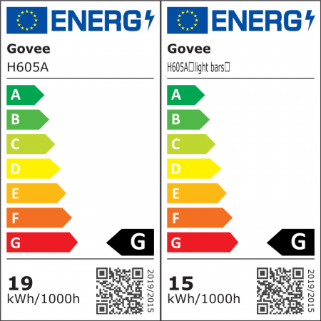Set Banda si Lampi LED pentru TV Govee TV Backlight 3 Lite Kit, H605A, RGBICW, TV 55-65, Alexa, Google Assistant [9]