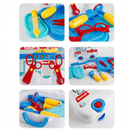 Set de joaca doctor Rovo 918, trusa de doctor, 13 piese [1]