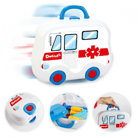 Set de joaca doctor Rovo 918, trusa de doctor, 13 piese [5]