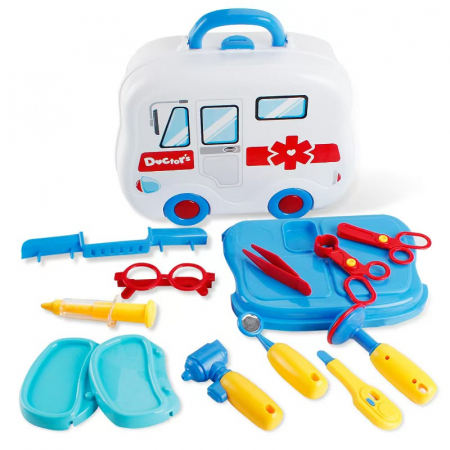 Set de joaca doctor Rovo 918, trusa de doctor, 13 piese [4]