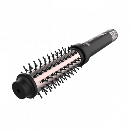 Perie rotativa 2 in 1 Cecotec Bamba InstantCare Curly AirFlow, Ondulator, Ceramica, Aer cald, Temperatura reglabila, rotire in ambele directii [2]