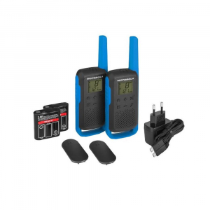 Statie radio PMR portabila Motorola TALKABOUT T62 BLUE, set cu 2 buc [1]