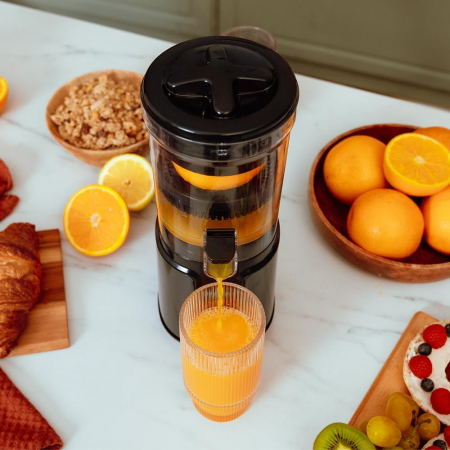 Storcator de citrice Cecotec Essential TowerAdjust Easy Steel, 140W, 0.35L [5]