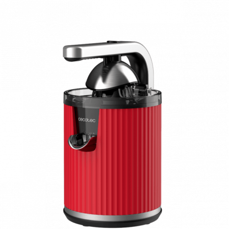 Storcator de citrice Cecotec Xqueeze RetroJuice 600, 600w, filtru din inox, anti picurare, 2 conuri de plastic, Rosu - Resigilat [1]