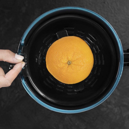 Storcator de citrice Cecotec Zitrus PowerAdjust 600, 600w, Anti picurare, 2 conuri, filtru reglabil - Negru [5]