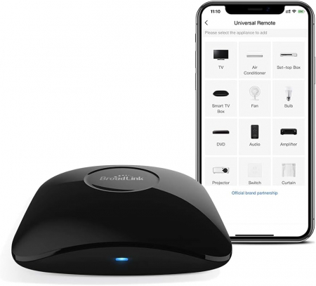 Casa si Gospodarie - Telecomanda universala inteligenta BroadLink RM4 Pro, Wi-Fi, Compatibil cu Google Home, Alexa  IFTTT273