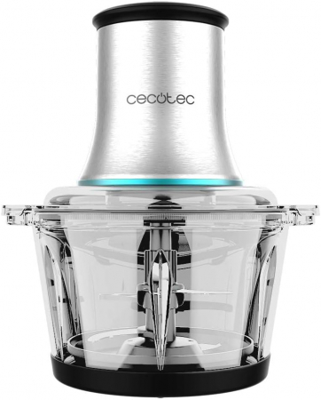 Tocator Cecotec ChopBeat 2000, 500W, 4 lame inox, Vas 500g, 2 viteze - Resigilat [1]
