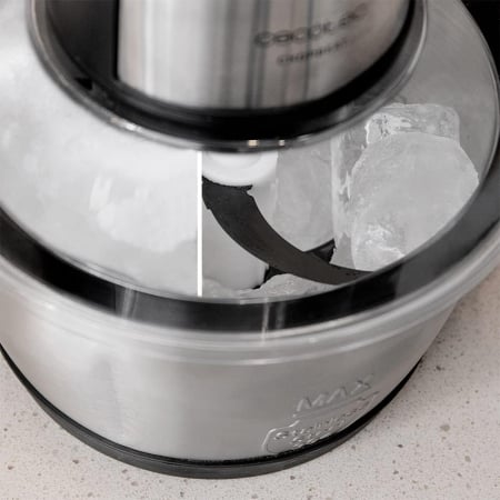 Tocator Cecotec ChopBeat 1500 TitanBlack, 600W, 1.5 l, Lame titan, Vas Inox, 2 viteze [3]