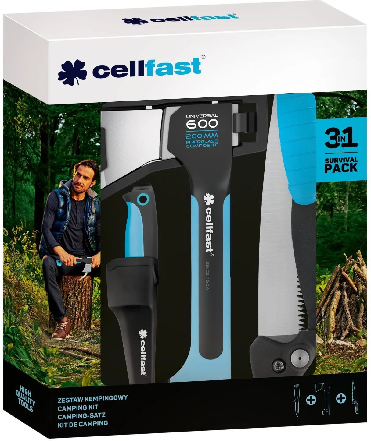 Set 3 accesorii pentru camping Cellfast ENERGO [1]