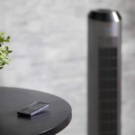 Ventilator turn cu ionizare Cecotec EnergySilence 8190 Skyline Ionic, 60W, Silentios, 3 viteze, Telecomanda [1]