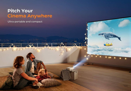 Videoproiector Vankyo  Leisure 430W, BassEdition, 4000 Lumeni, LED, HDMI, SD, AV, VGA, USB, Telecomanda, Cablu HDMI - Ambalaj prafuit [3]