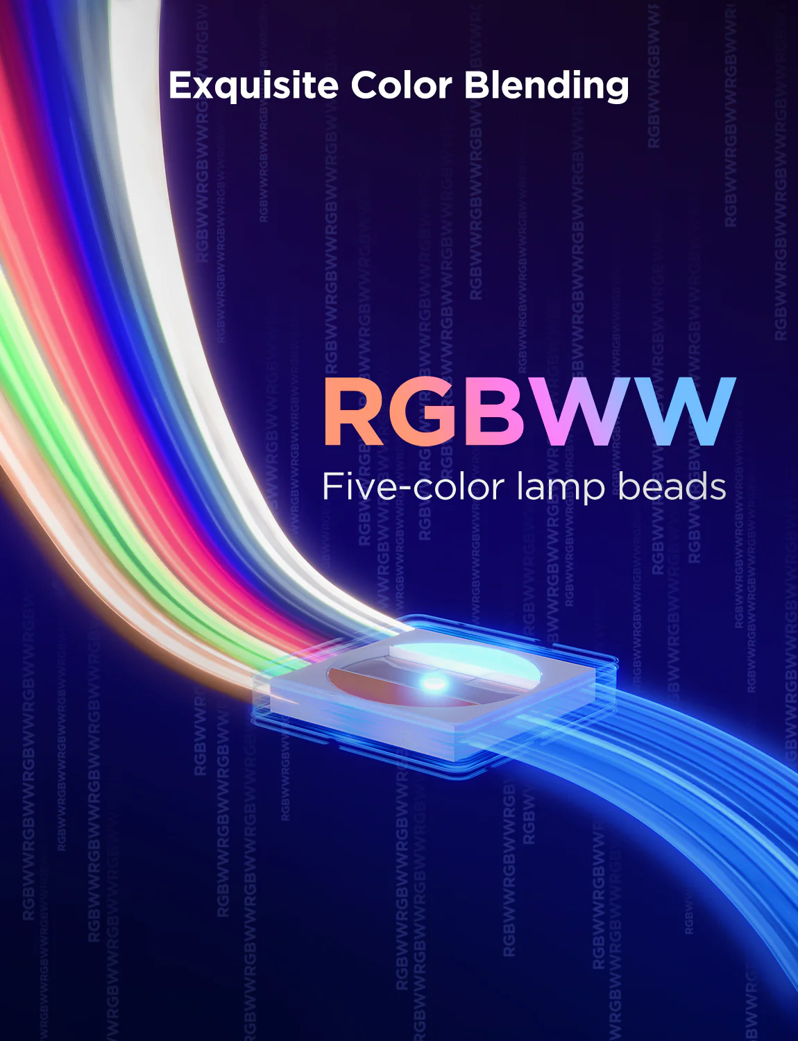 banda led govee h61f5 2 pro 5m rgbww 60 leds m alexa google asistant matter bluetooth wi fi 258930