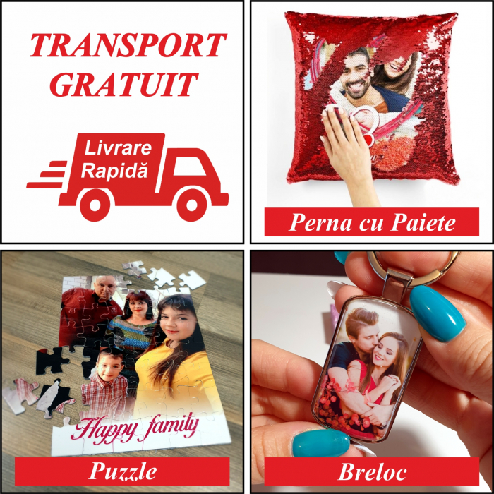 Perna Paiete + Puzzle + Breloc - Transport Gratuit [1]