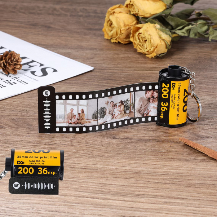 Breloc Rola Film Personalizat 9 poze [5]