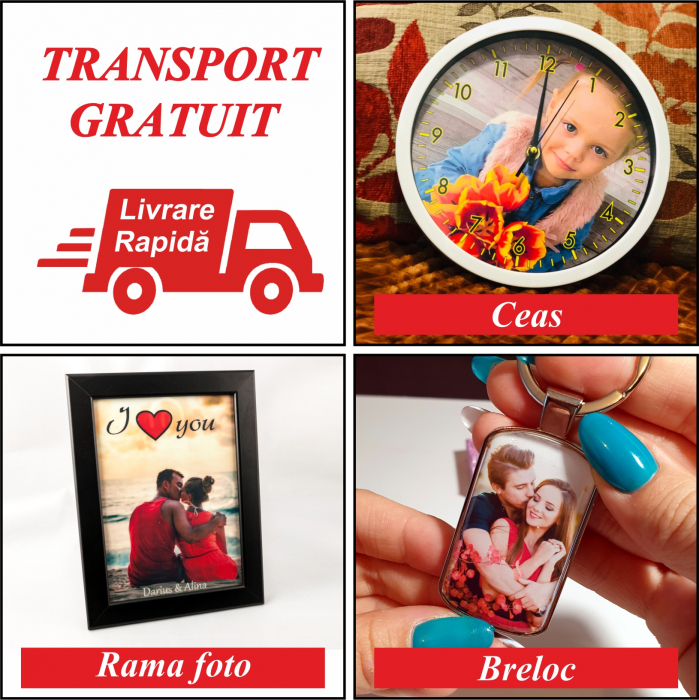 Ceas + Rama + Breloc - Transport Gratuit [1]