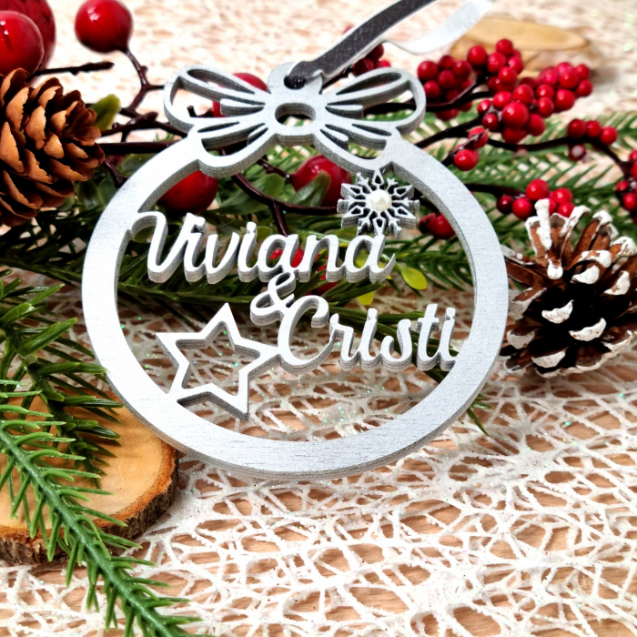 Set 3 Globuri Gravate [4]