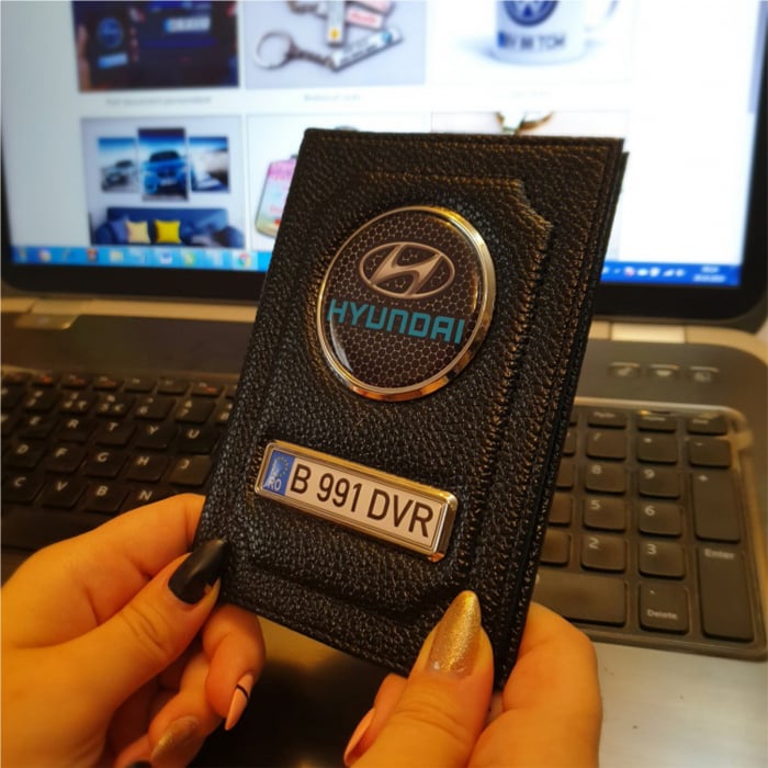 Port Document Personalizat cu Sigla si Numarul Auto [18]
